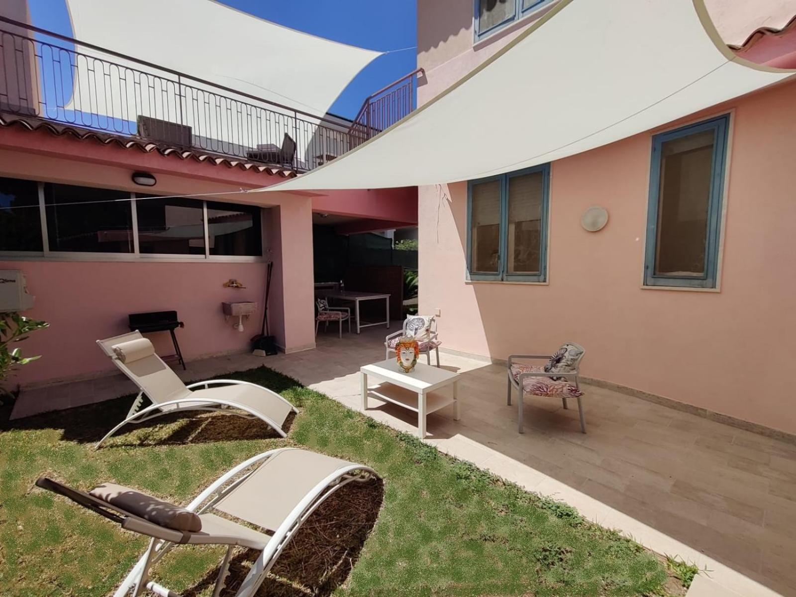 Pool Seaside Relais - Ville Ninfea, Marea, Rosa E Cassiopea Фонтане Бианче Екстериор снимка