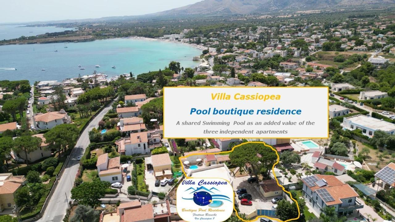 Pool Seaside Relais - Ville Ninfea, Marea, Rosa E Cassiopea Фонтане Бианче Екстериор снимка