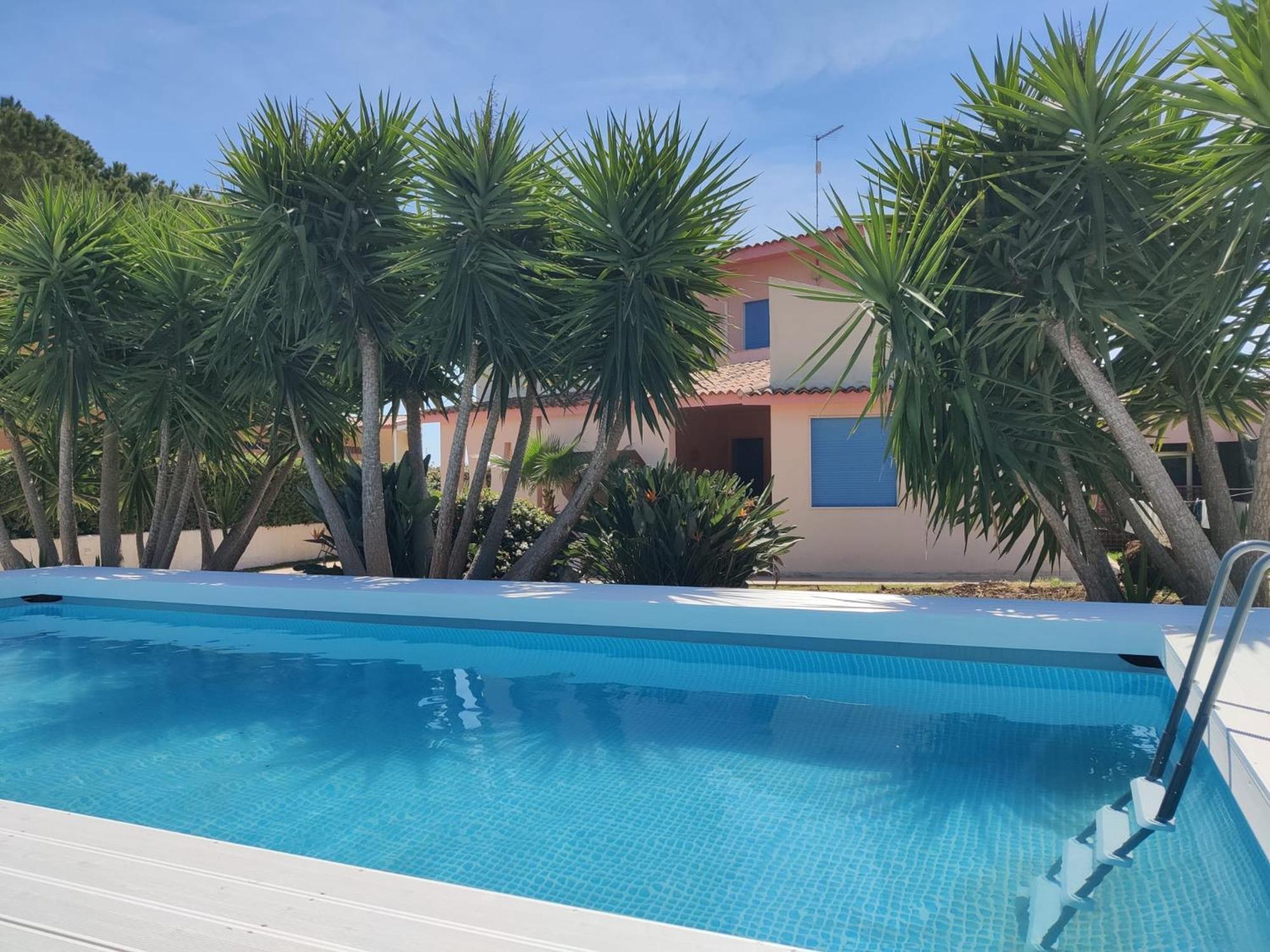 Pool Seaside Relais - Ville Ninfea, Marea, Rosa E Cassiopea Фонтане Бианче Екстериор снимка