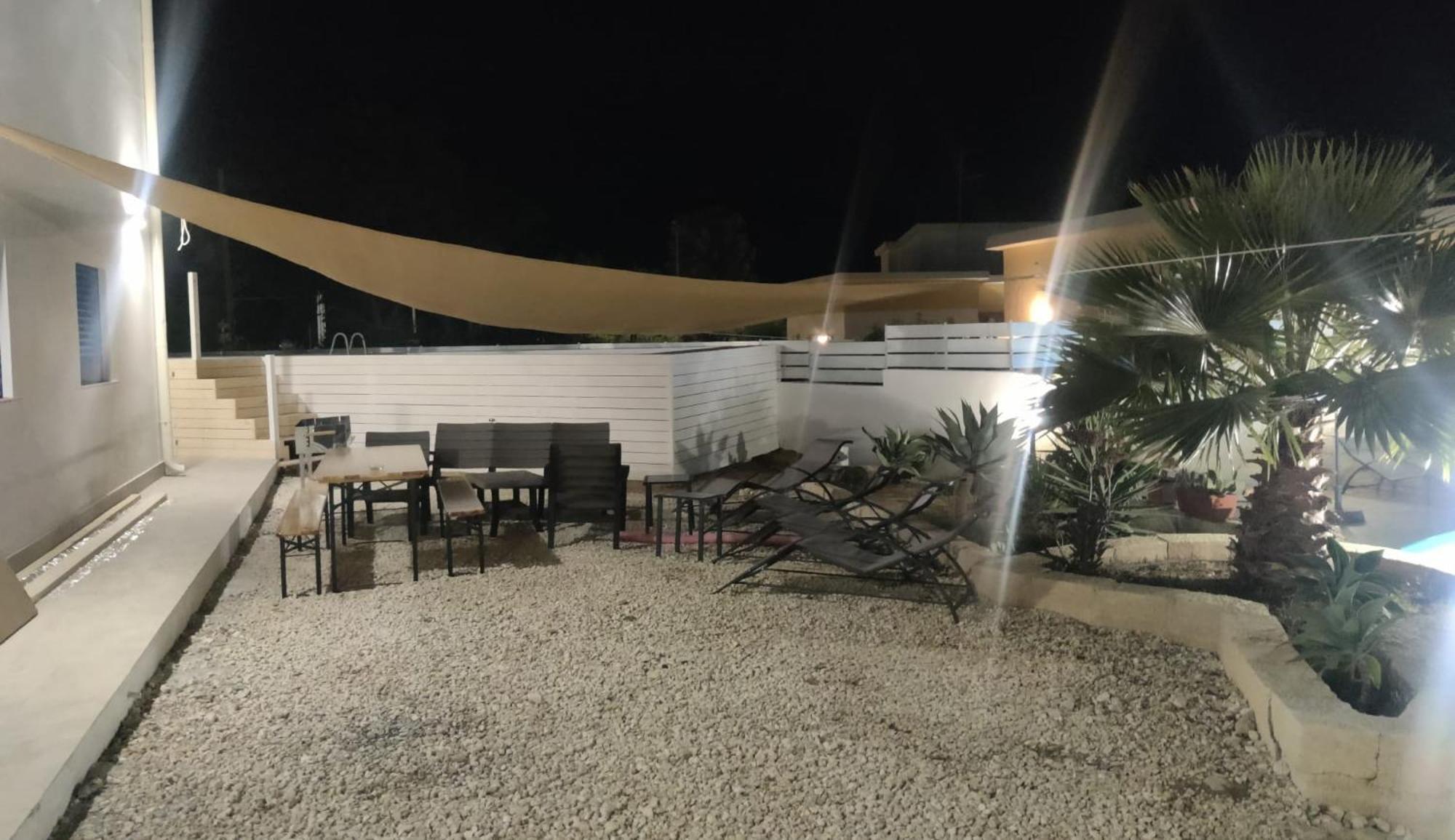 Pool Seaside Relais - Ville Ninfea, Marea, Rosa E Cassiopea Фонтане Бианче Екстериор снимка